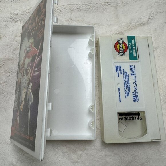 Dirty Pair Flash Anime VHS Act 1,2,3 English Sub/ Dub Clamshell Case Ex Rental - Picture 5 of 5